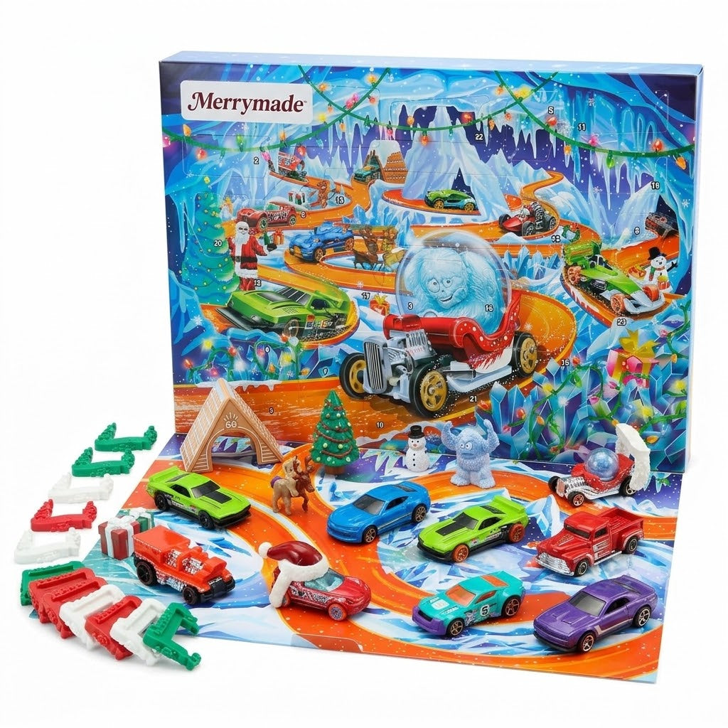 24-Day Toy Car Advent Calendar
