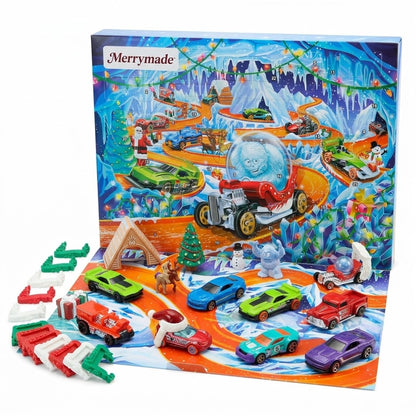 24-Day Toy Car Advent Calendar