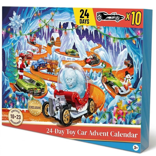 24-Day Toy Car Advent Calendar